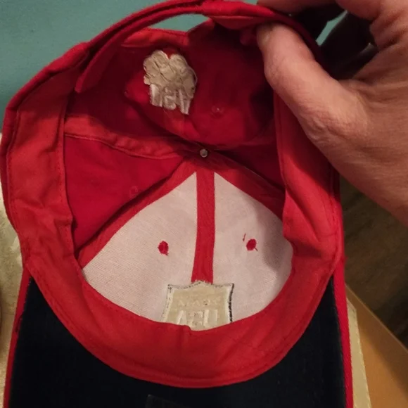 Baseball hat cap Team USA red black adjustable olympic sports - Picture 3 of 3